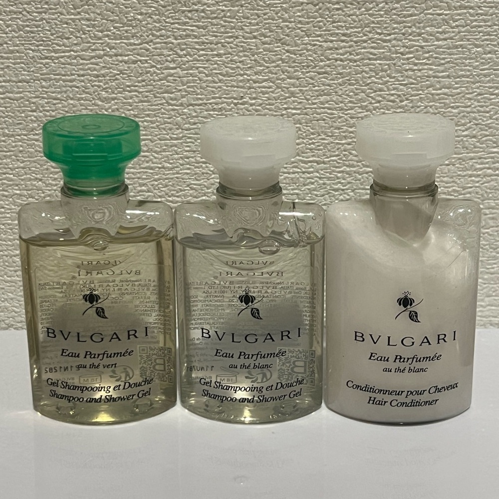 Bvlgari Set - 2 pc Shampoo and Shower Gel & 1 pc Conditioner, New